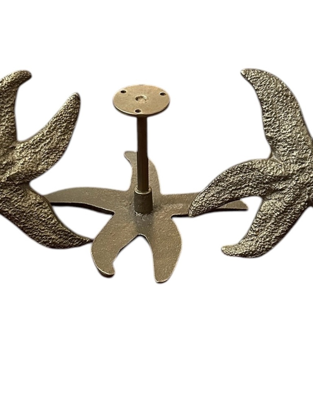 Gold Starfish Wall Hook - Decorative Home Wall Decor Curtain Pullback